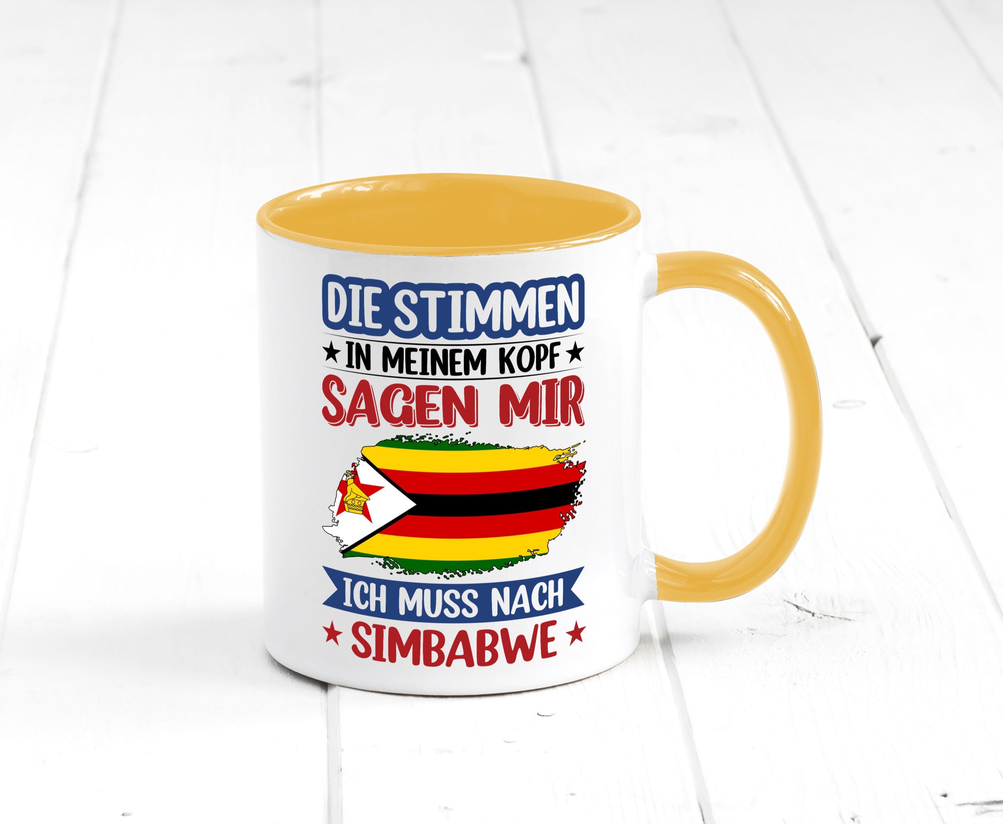 Simbabwe | Urlaub Stimmen in meinem Kopf Traumland v2 Geschenk Humor
