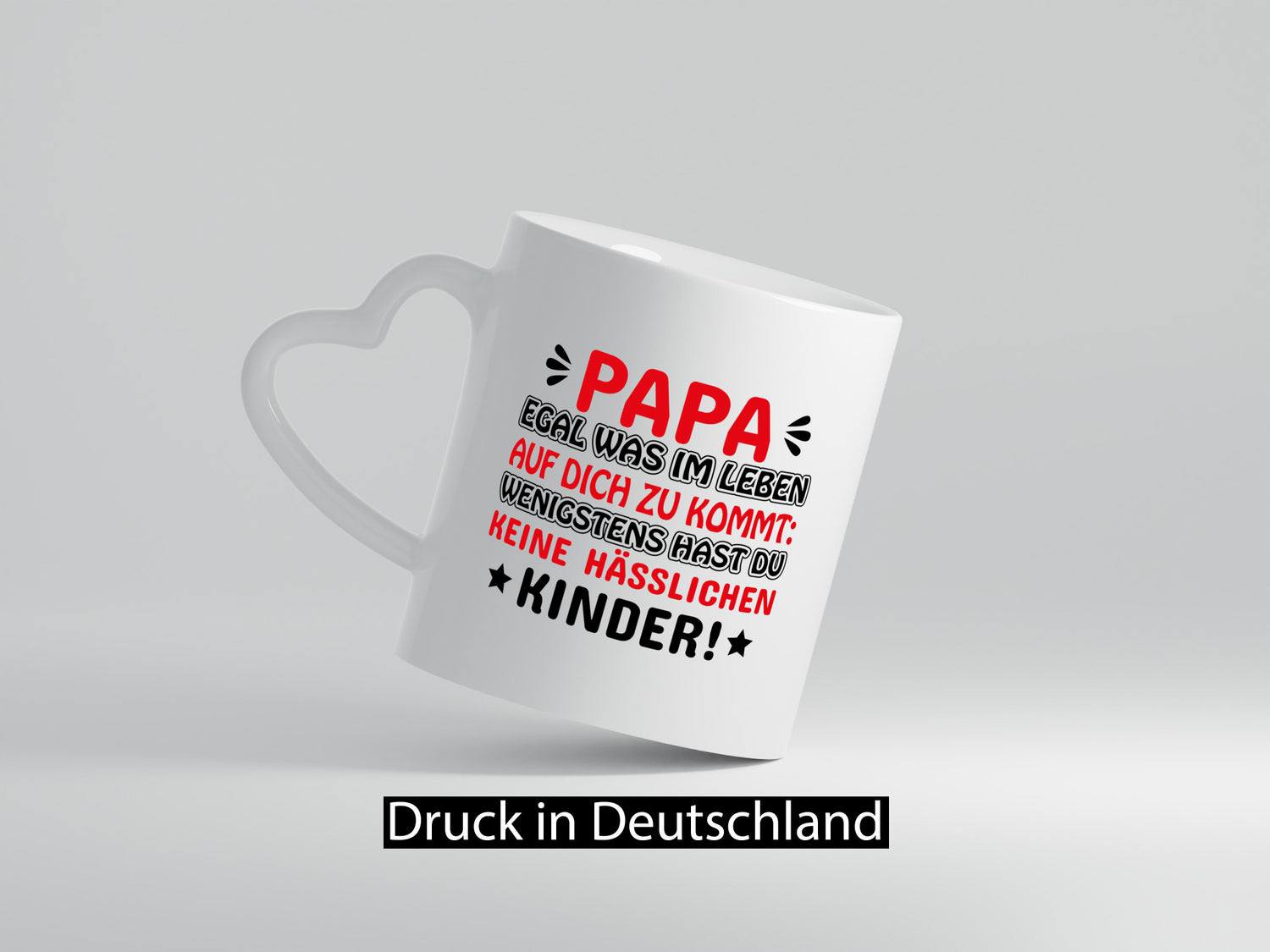 Papa egal was auf dich zukommt Humor Geschenkidee Tasse