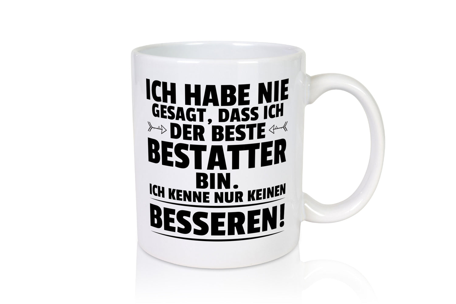 Der Beste Bestatter | Bestattung Totengräber lustig Humor Geschenkidee Geschenk