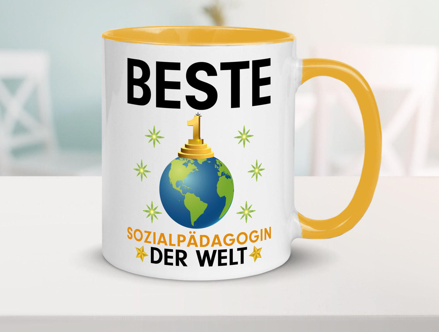Welt Beste Sozialpädagogin | Humor Pädagogin Geschenkidee Tasse