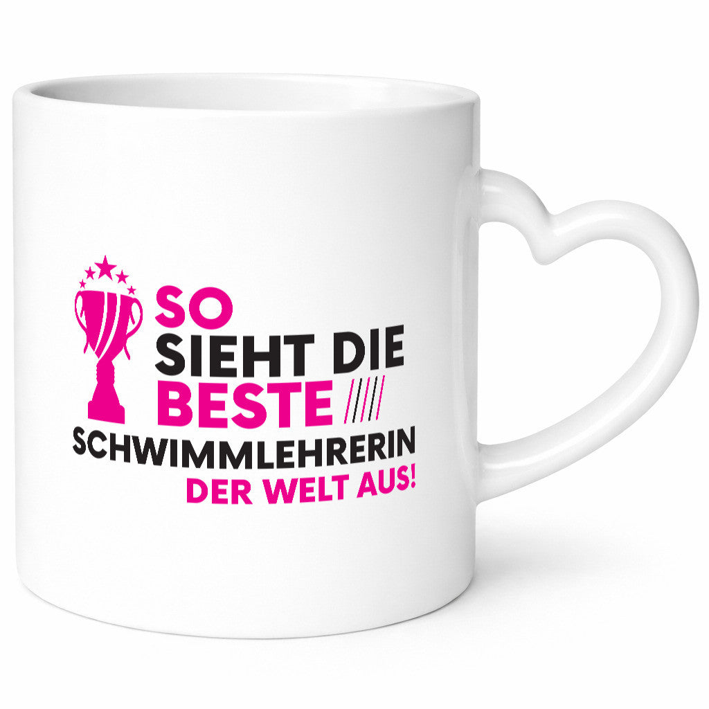 Die Weltbeste Schwimmlehrerin | schwimmen Lehrer Sport Humor Geschenkidee Tasse