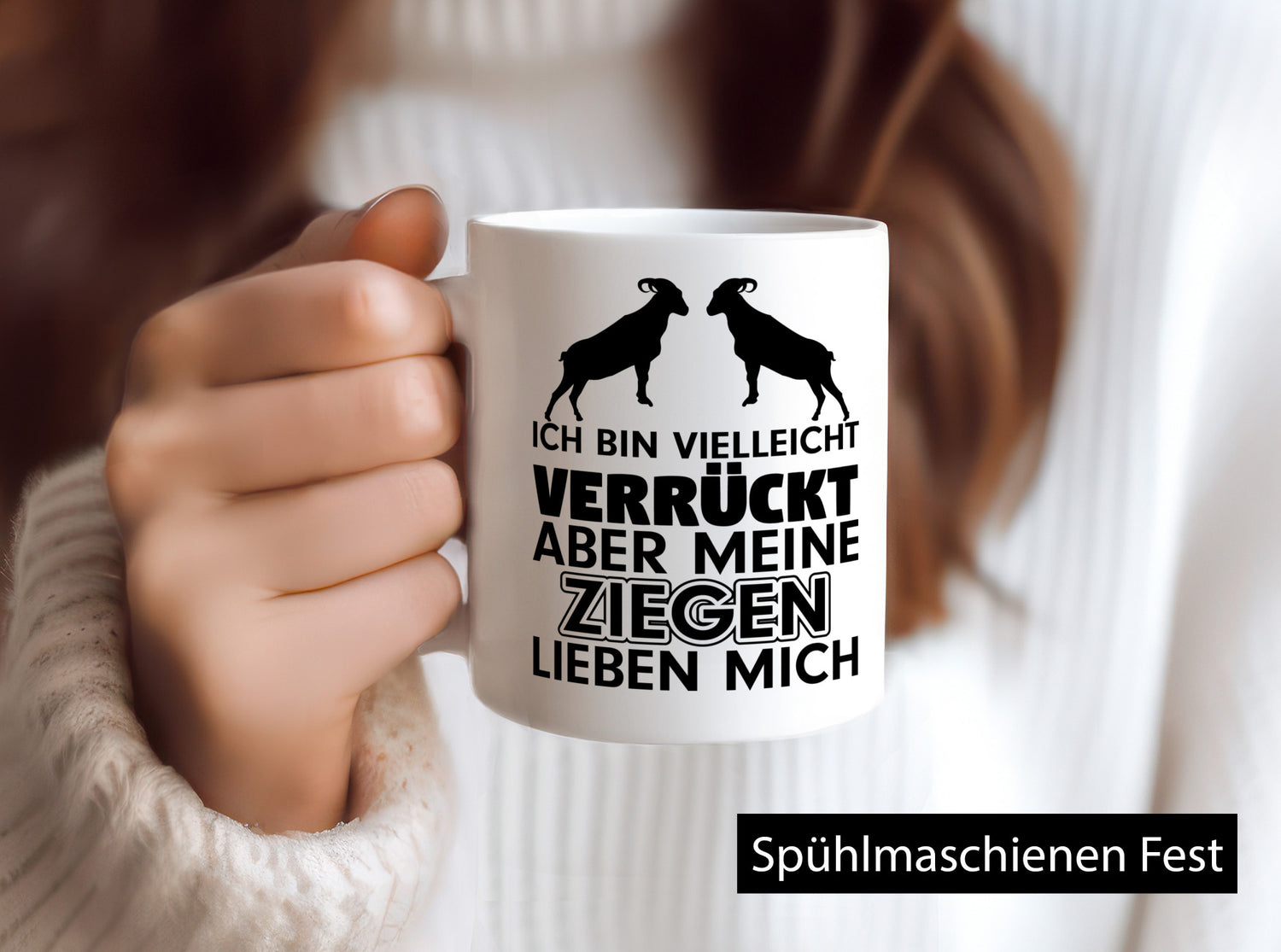 Meine Ziegen | Hirte Tasse Bauernhof Hirtin Bauer Humor Geschenkidee