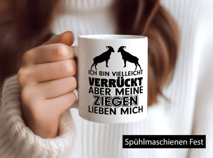 Meine Ziegen | Hirte Tasse Bauernhof Hirtin Bauer Humor Geschenkidee