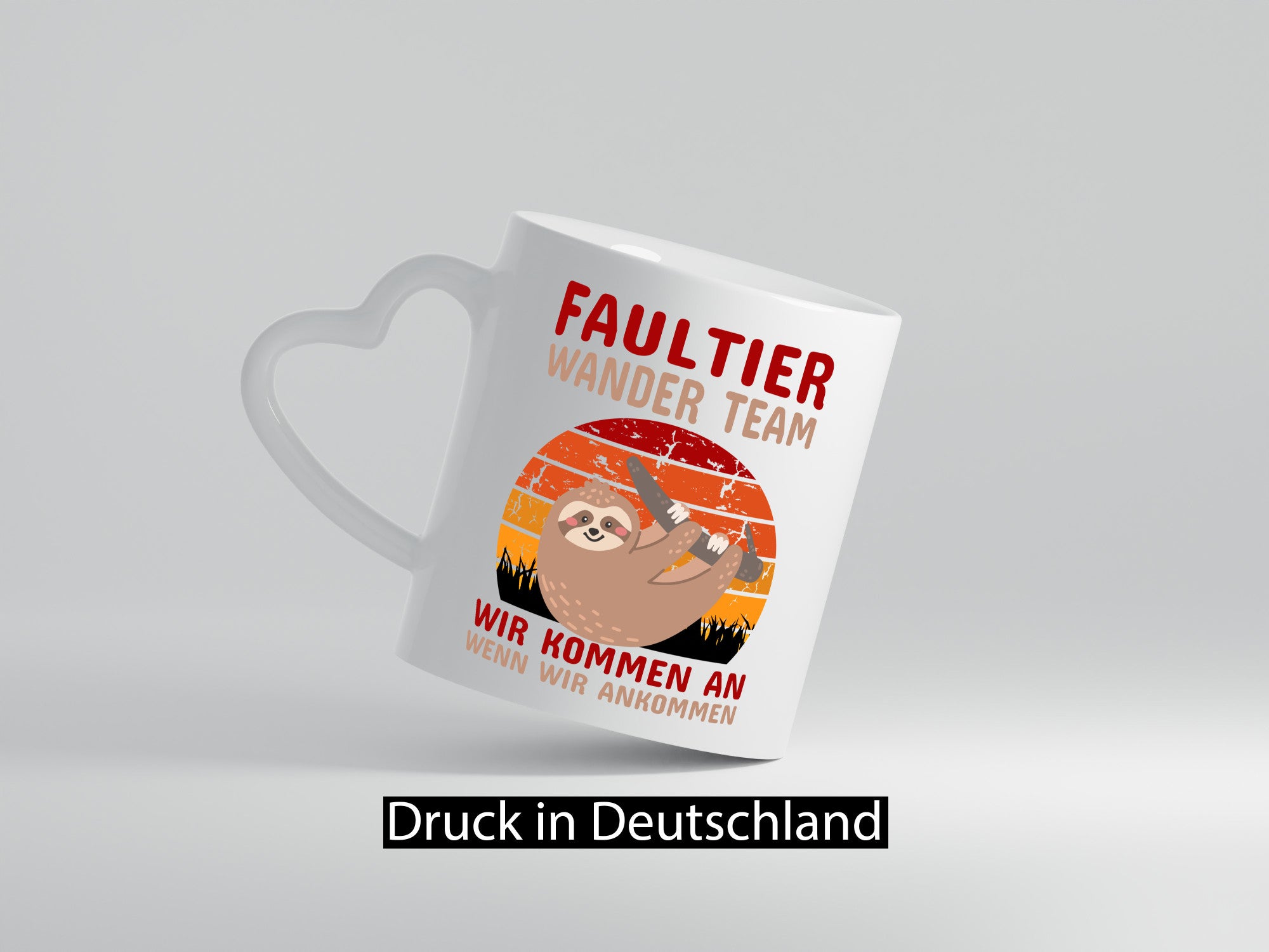 Faultier Tasse | Wander Team Wandern Spruch Berge Geschenk Tierliebhaber Humor