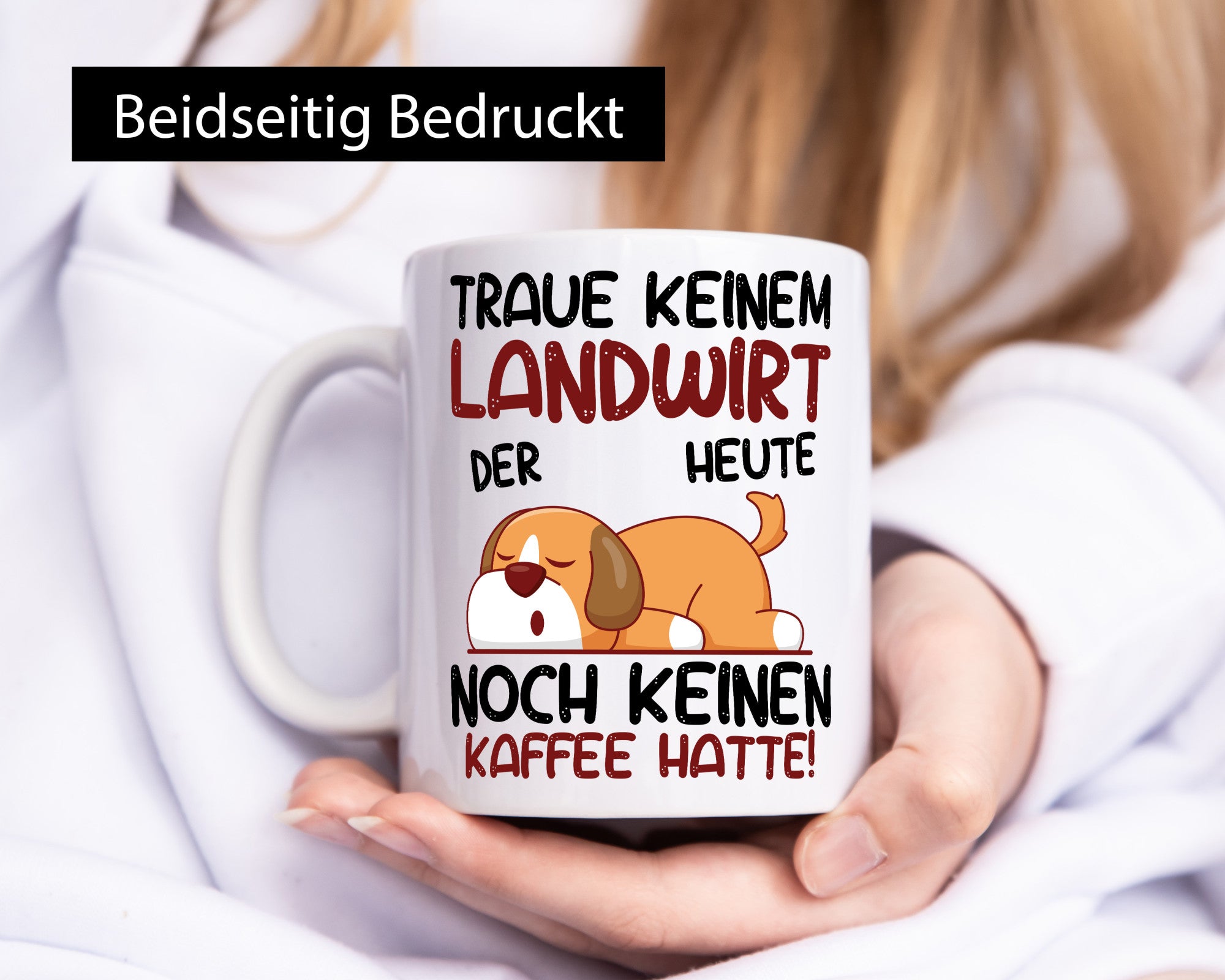 Traue keinem Landwirt | Bauer Landwirtschaft lustig Humor Geschenkidee Geschenk