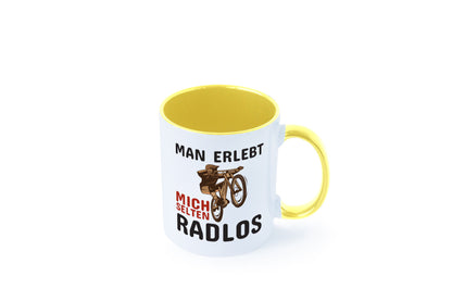 Selten Radlos | Spruchtasse Fahrrad Männer Humor lustiger Spruch Geschenk
