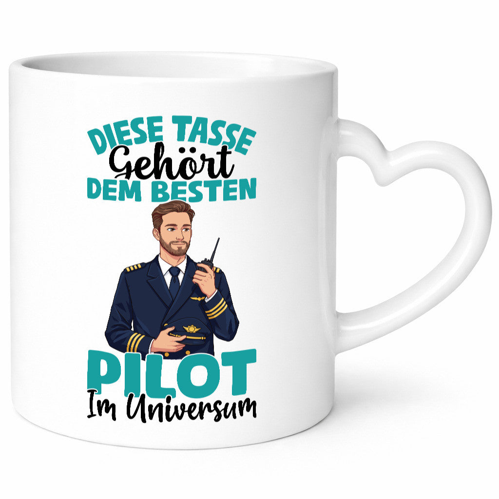 Im Universum: Pilot | Flugzeug Piloten Geschenk Humor Geschenkidee lustig