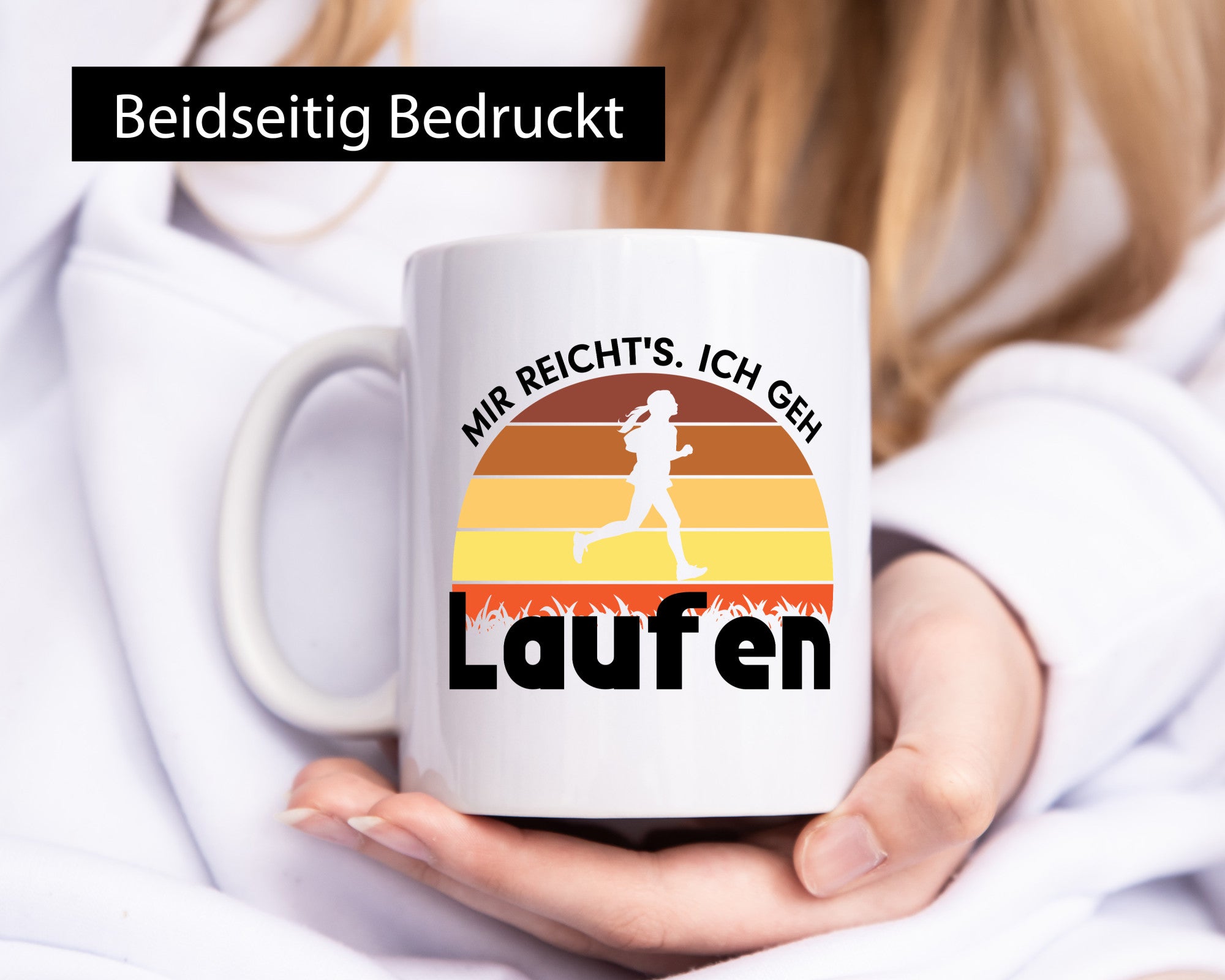 Mir reichts ich geh Laufen | Sport Joggen Humor Geschenkidee Tasse
