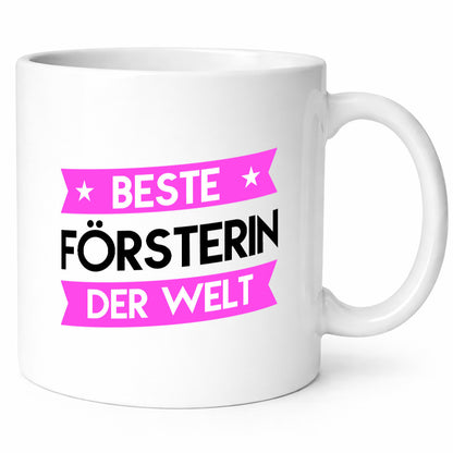 Beste Försterin | Forst Arbeit Geschenkidee Kollegen Büro Humor Tasse