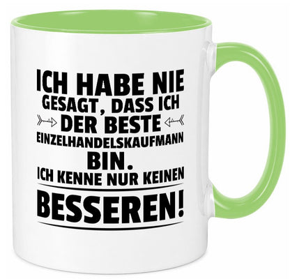 Der Beste Einzelhandelskaufmann | Einzelhandel lustiger Spruch Geschenk Humor Tasse