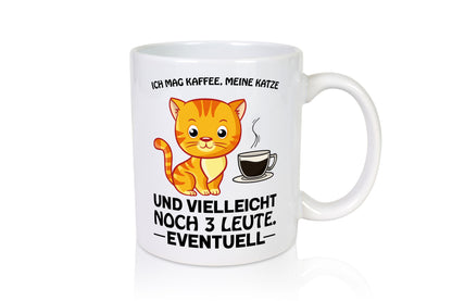 Ich mag Kaffee lustiger Spruch Geschenk Humor Geschenkidee Tasse
