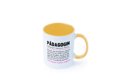 Pädagogin | Spruch lustig Humor Pädagogik v2 Geschenk Geschenkidee lustiger