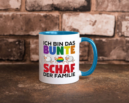 LGBTQ+ Tasse | Buntes Schaf Regenbogen Humor Geschenkidee