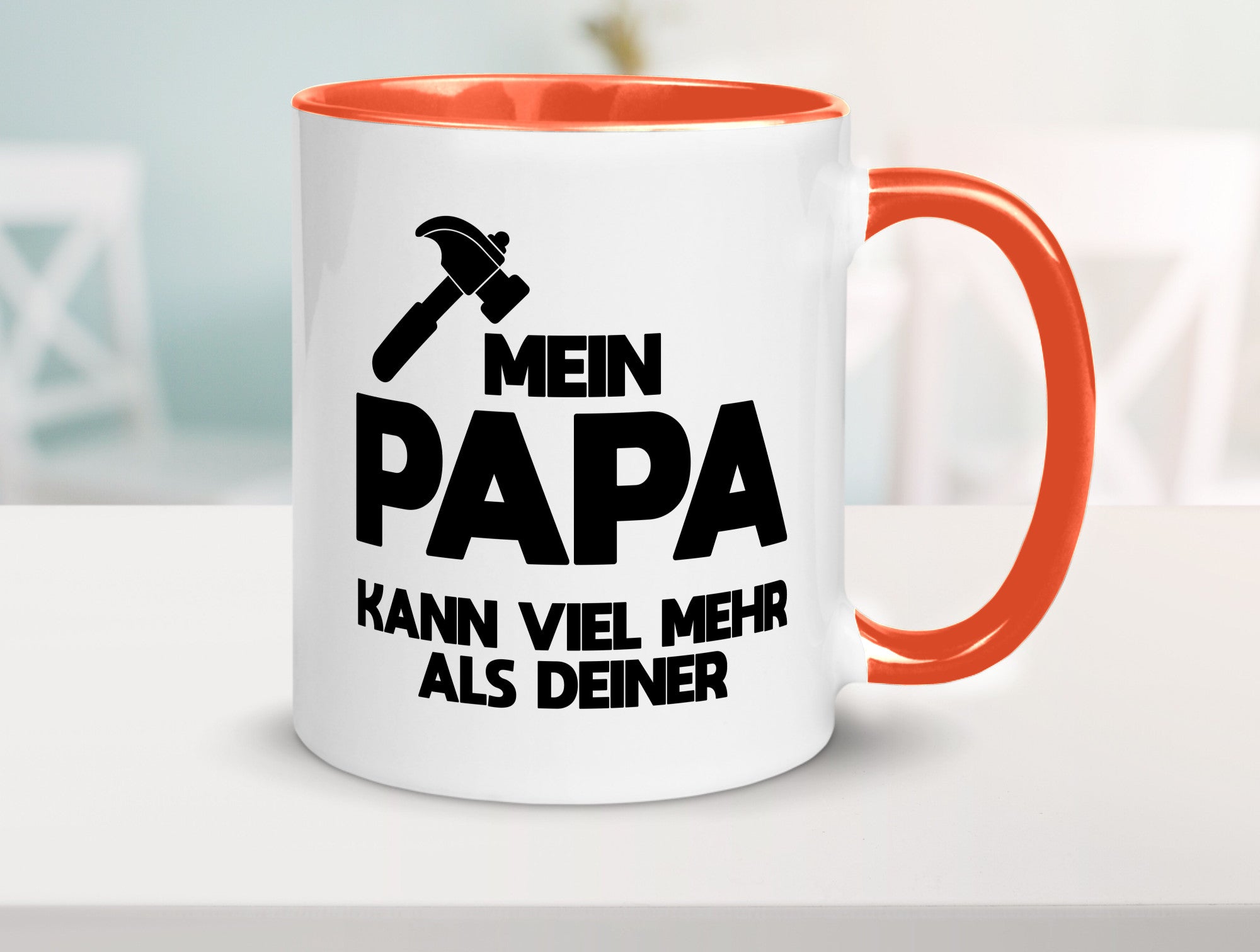 Mein papa kann viel mehr als deiner | Bester lustiger Spruch Geschenk Humor