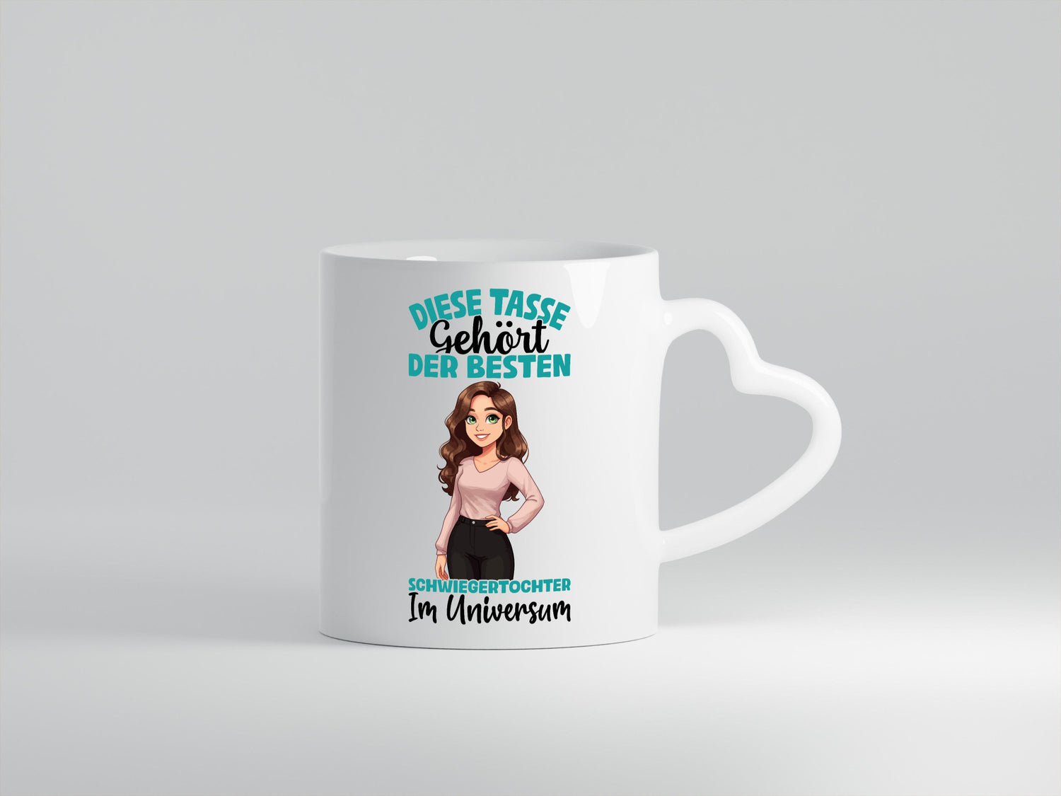 Im Universum: Schwiegertochter |Schwiegermutter Geschenkidee Familie Humor Tasse