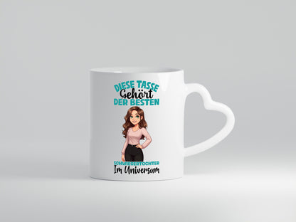 Im Universum: Schwiegertochter |Schwiegermutter Geschenkidee Familie Humor Tasse
