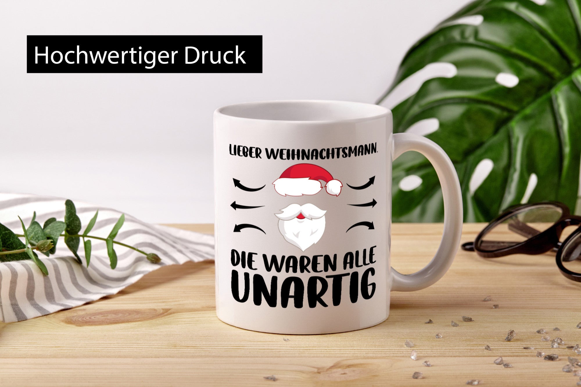 Lieber weihnachtsman die waren alle unartig | Weihnachten Geschenk Humor