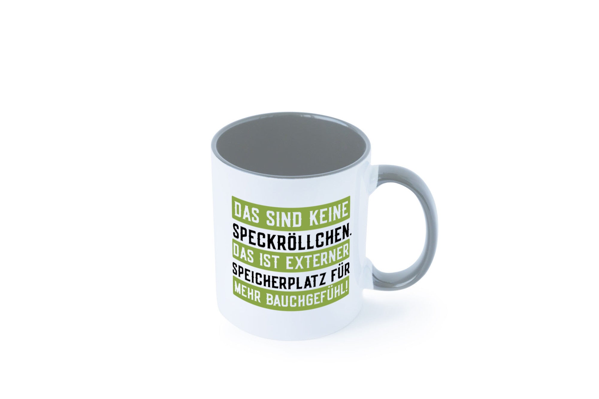 Keine Speckröllchen | Softwareentwickler PC Körperfülle Geschenkidee Humor Tasse