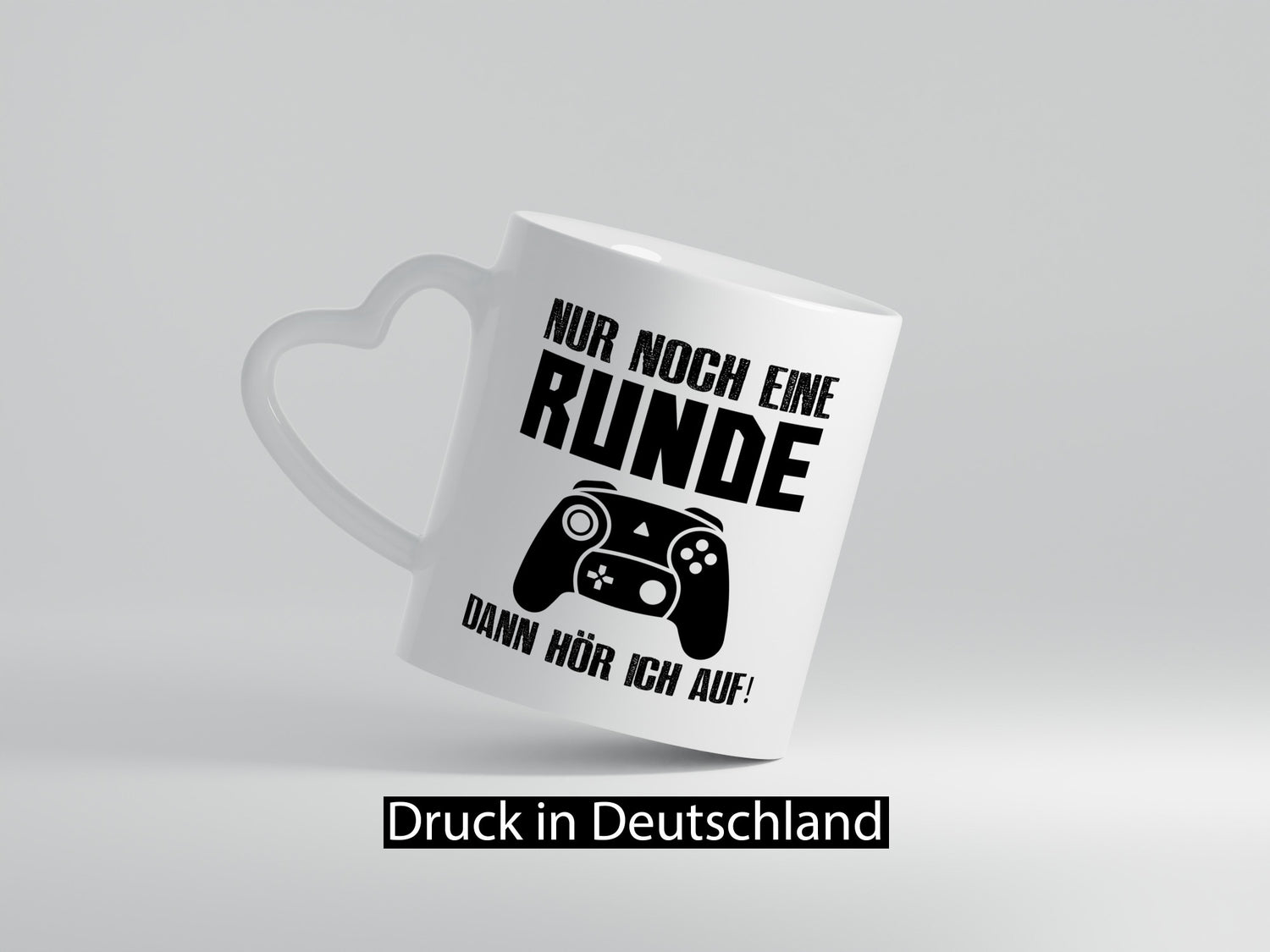 Nur noch eine Runde | Gamer Tasse Zocken Controller Humor Geschenkidee