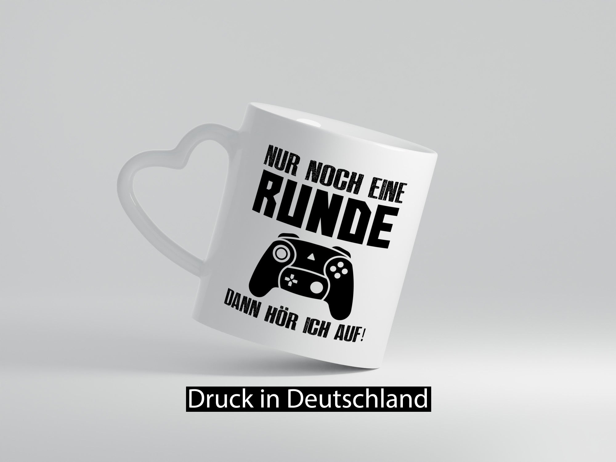 Nur noch eine Runde | Gamer Tasse Zocken Controller Humor Geschenkidee