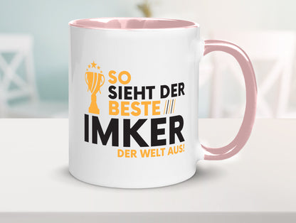Der Weltbeste Imker | Imkerei lustiger Spruch Geschenk Humor Geschenkidee Tasse