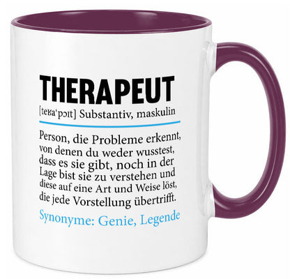 Therapeut | Psychotherapie Therapie Beruf lustig Humor Arbeit Kollegen Büro