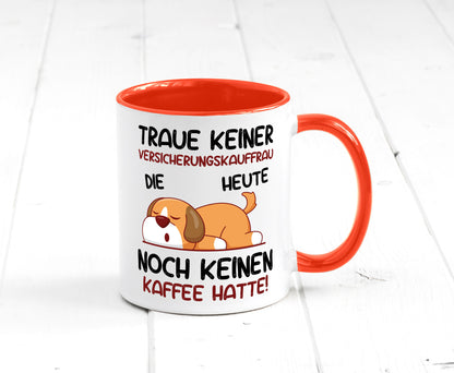 Traue keiner Versicherungskauffrau | Kauffrau Geschenk Humor Geschenkidee