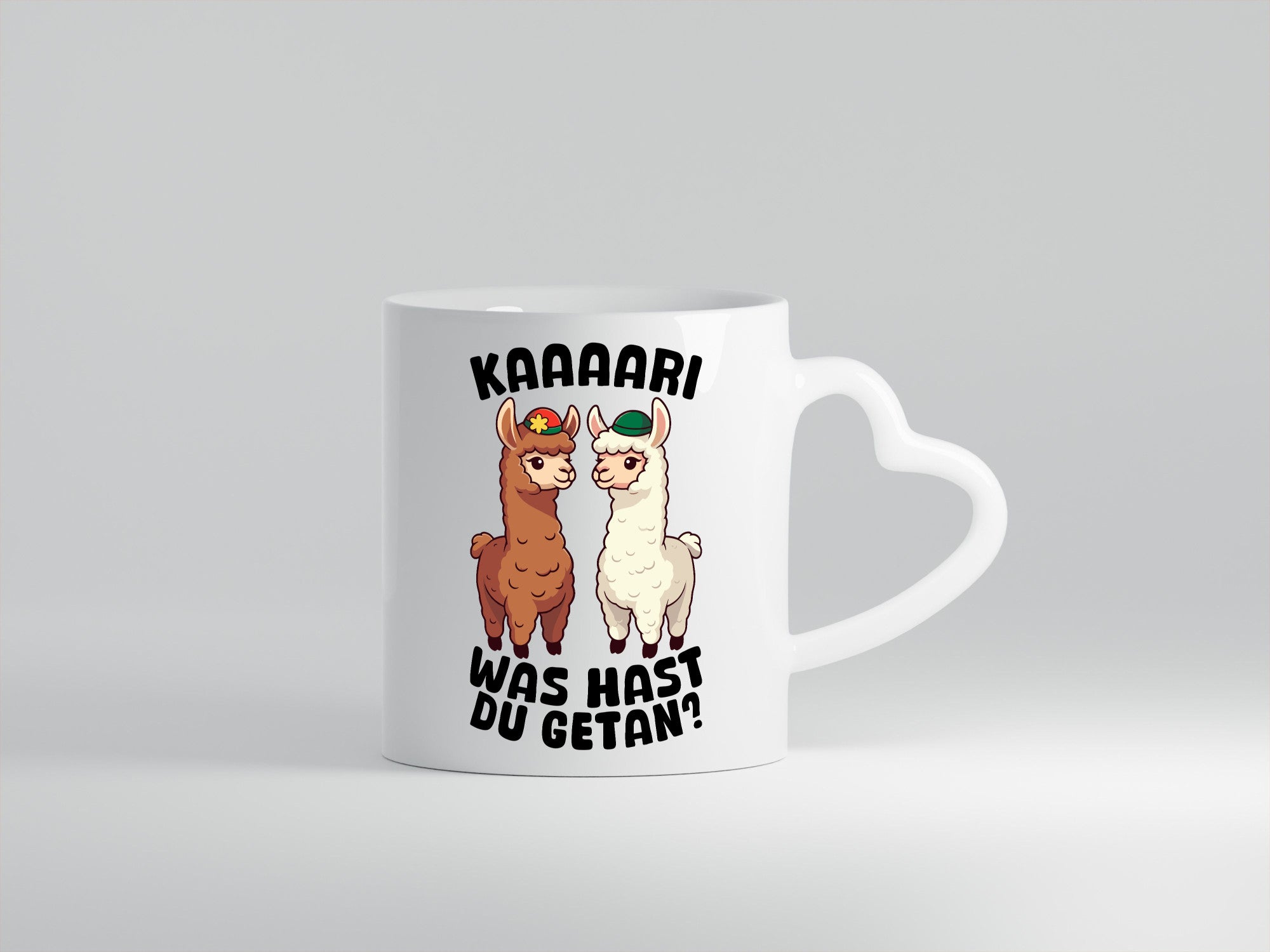 Lamas | Karl was hast du getan Lustiges Lama Geschenk Humor Geschenkidee