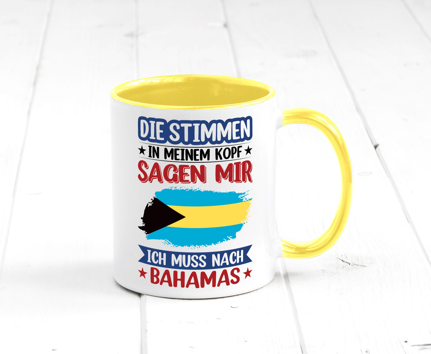 Bahamas | Urlaub Stimmen in meinem Kopf Traumland Geschenk Humor Geschenkidee