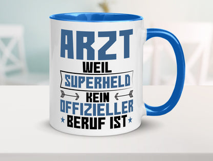 Superheld Arzt | Medizin Doktor Facharzt Geschenk Humor Geschenkidee lustiger