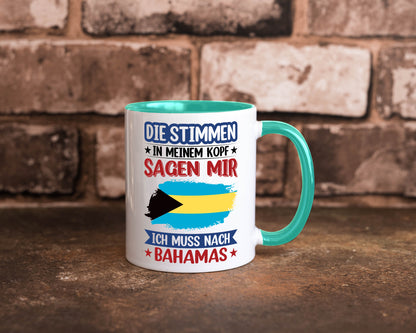 Bahamas | Urlaub Stimmen in meinem Kopf Traumland Geschenk Humor Geschenkidee