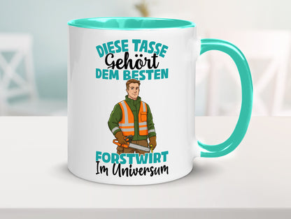 Im Universum: Forstwirt | Waldarbeiter lustig Arbeit Kollegen Büro Geschenk