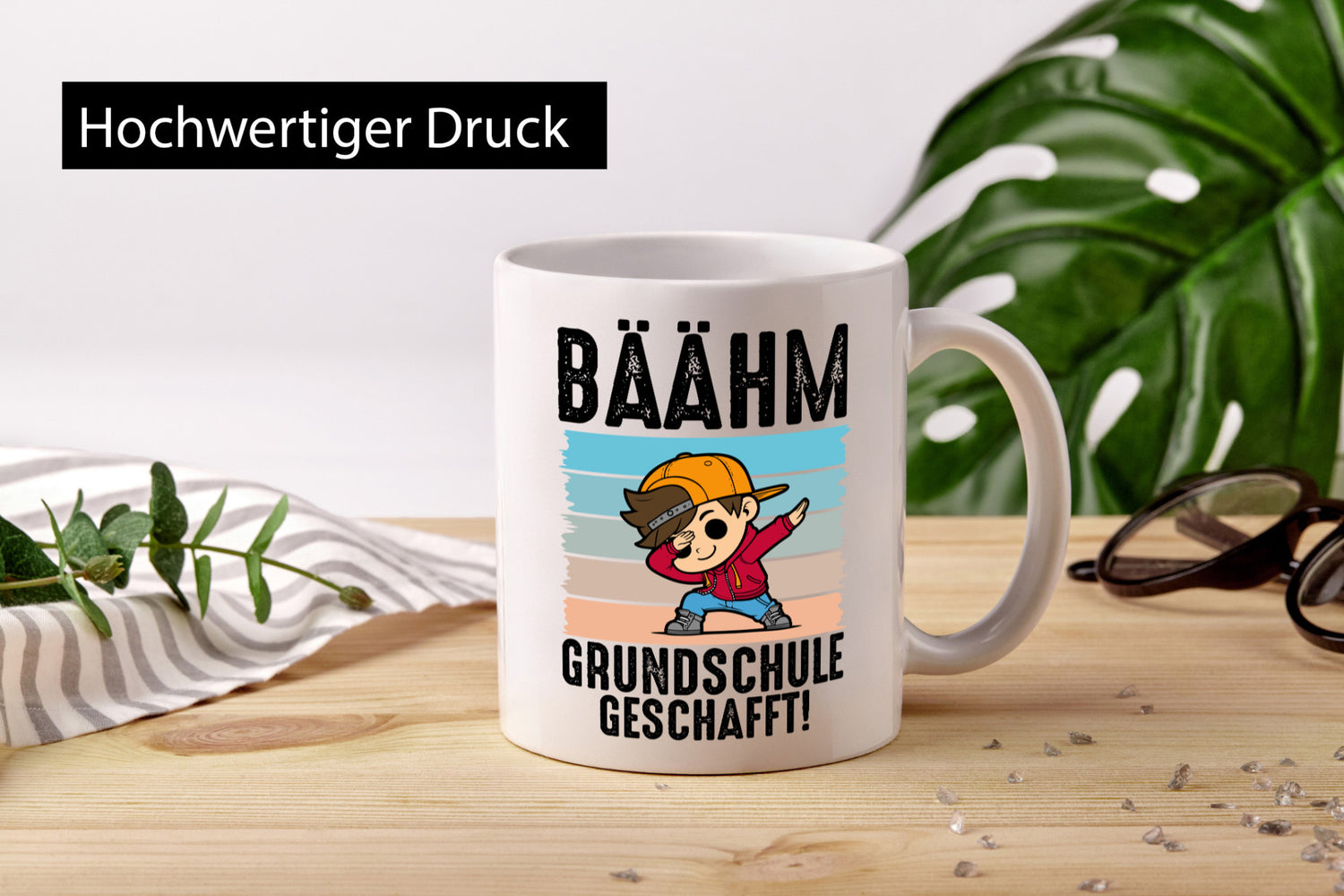 Bäähm Grundschule Geschaft | Abgänger Abschluss lustig Humor Geschenkidee