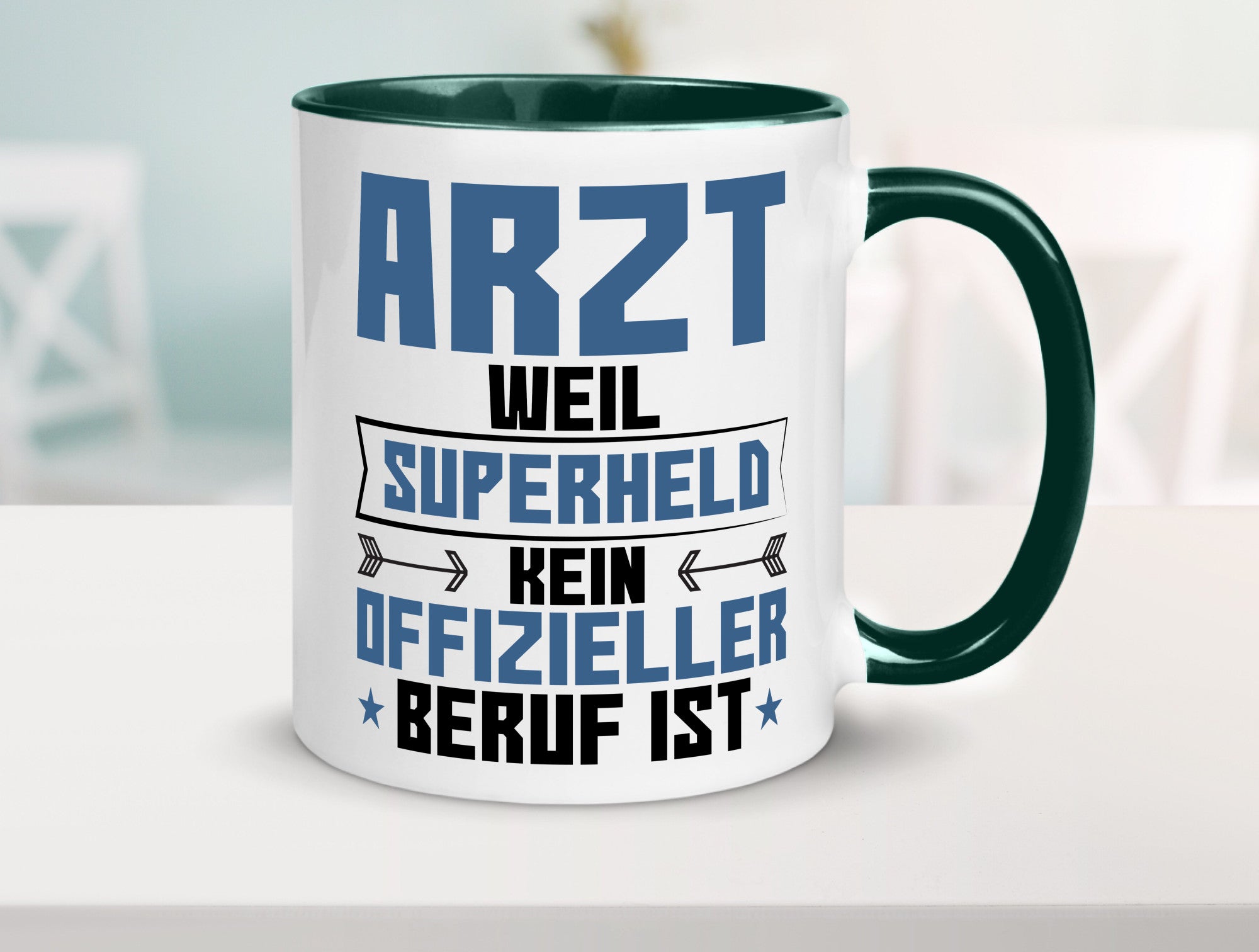 Superheld Arzt | Medizin Doktor Facharzt Geschenk Humor Geschenkidee lustiger