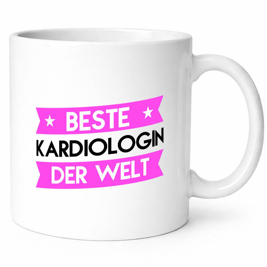 Beste Kardiologin | Kardiologie Humor Geschenkidee Tasse