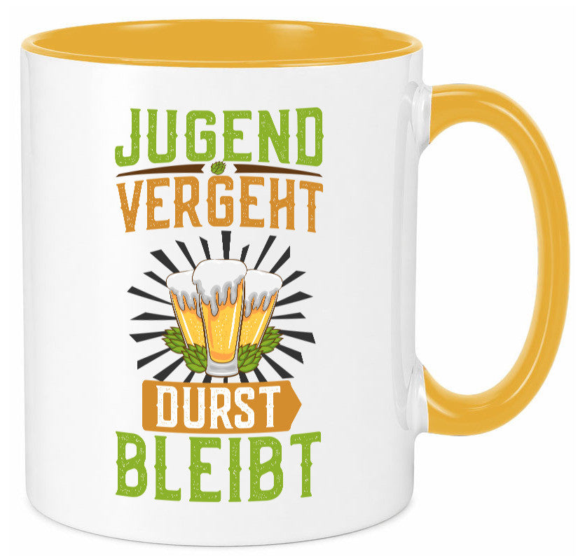 Jugend vergeht durst bleibt | Biertrinker Bierliebhaber lustiger Spruch