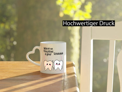 Welche art von Füllung hättest du gerne? | Zahnarzt Geschenk Humor Geschenkidee