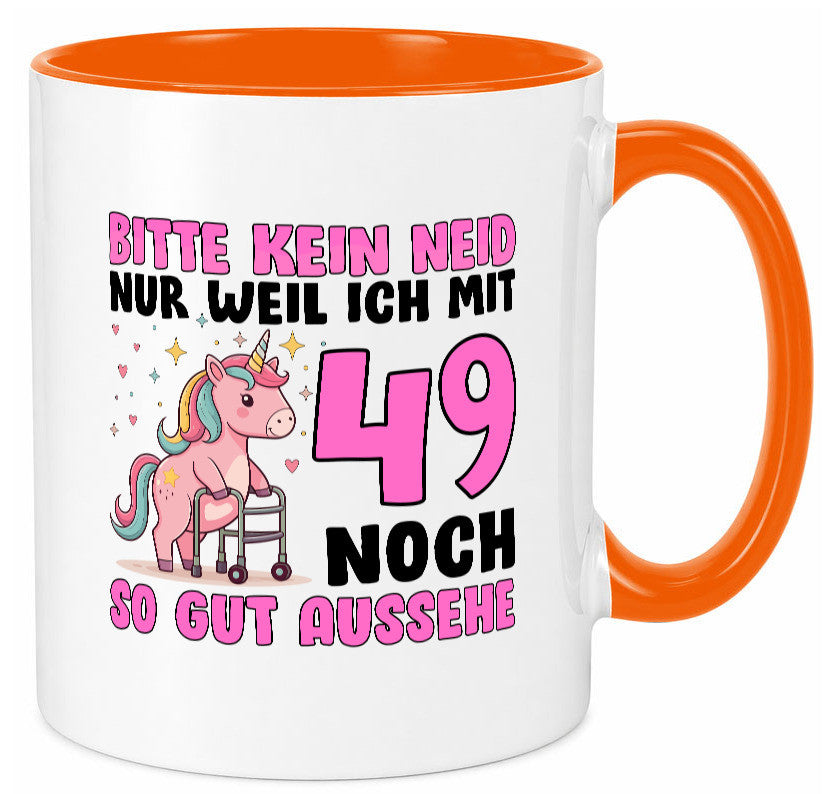 49. Geburtstag | 49 Jahre Mit noch so gut aussehen lustiger Spruch Geschenk