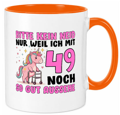 49. Geburtstag | 49 Jahre Mit noch so gut aussehen lustiger Spruch Geschenk