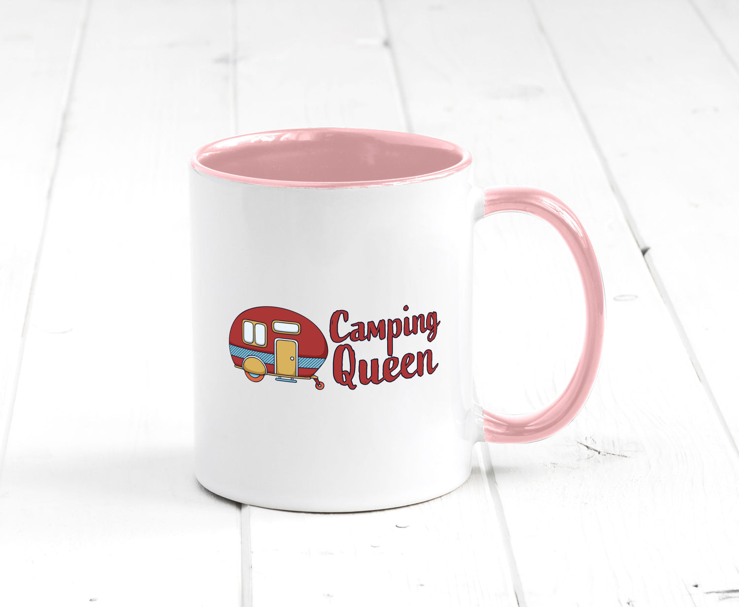 Camping Queen | Wohnanhänger Geschenk Humor Geschenkidee lustiger Spruch Tasse