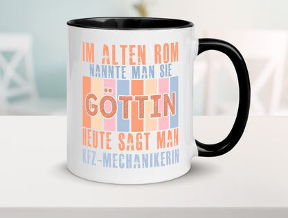 Heute sagt man: KFZ-Mechanikerin | Mechaniker KFZ lustig Humor Geschenkidee