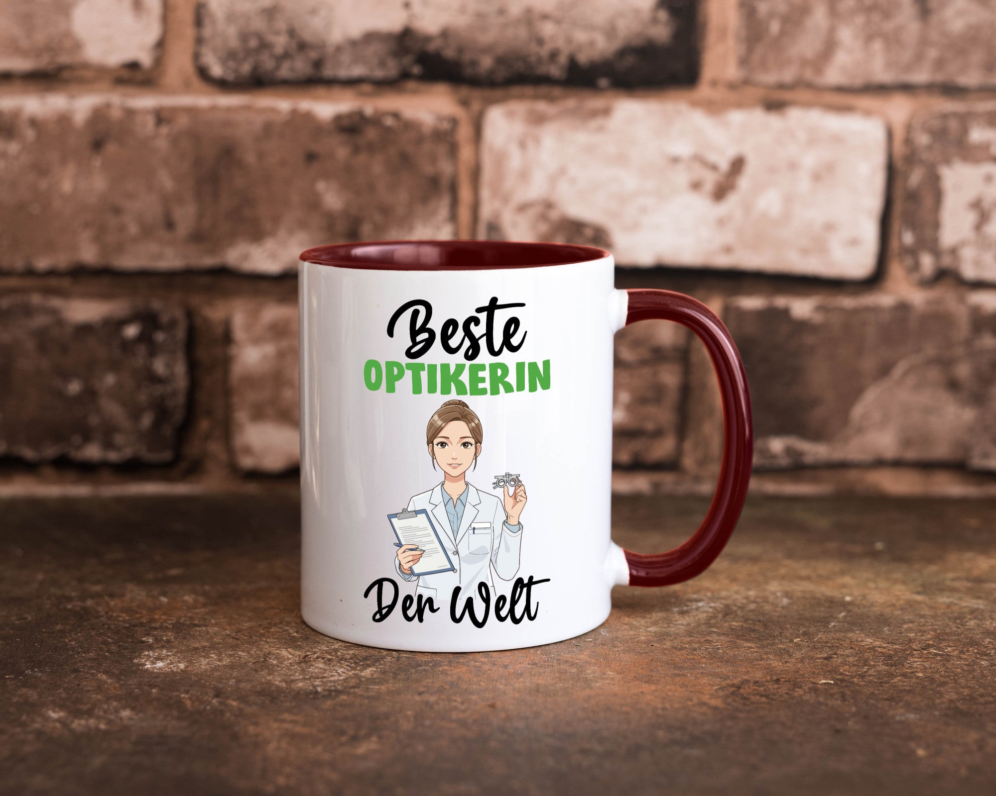 Beste Optikerin | Augenoptik v2 Geschenk Humor Geschenkidee lustiger Spruch