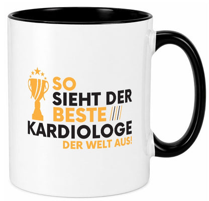 Der Weltbeste Kardiologe | Kardiologie Geschenk Humor Geschenkidee lustiger Tasse