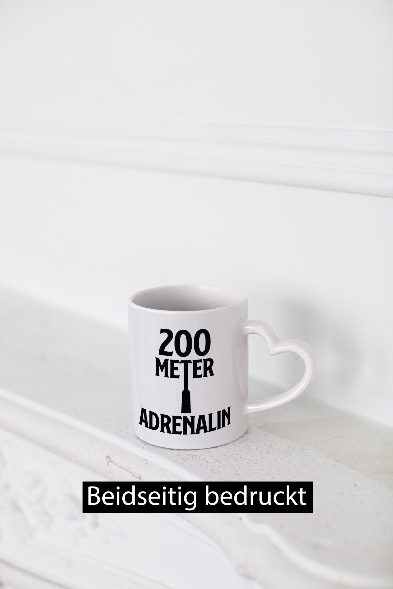 200 Meter Adrenalin v2 lustig Humor Geschenkidee Geschenk Tasse