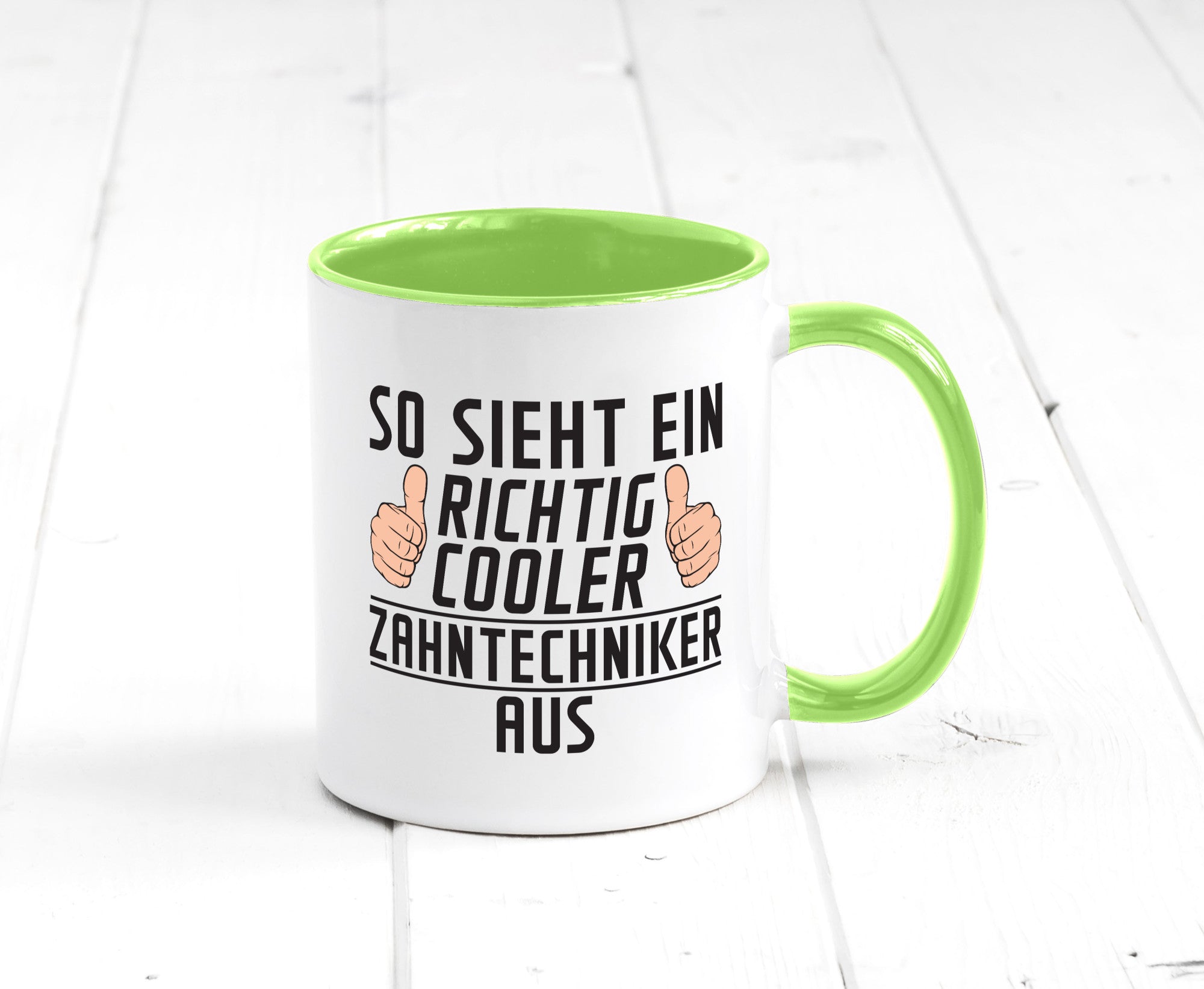 Richtig Cooler Zahntechniker | Zahnmedizin Geschenkidee Humor Tasse