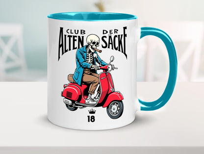 18. Geburtstag | 18 Jahre Club der alten Säcke Geschenkidee Humor Tasse