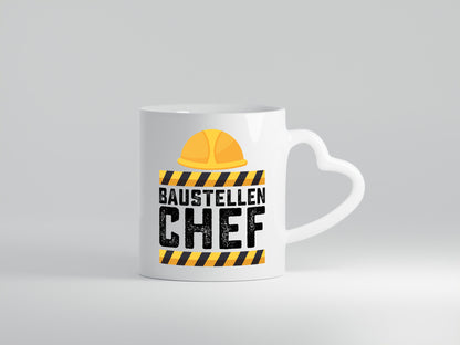 Baustellen Chef | Baustelle Bauherr Bauleiter Geschenkidee Arbeit Kollegen Büro