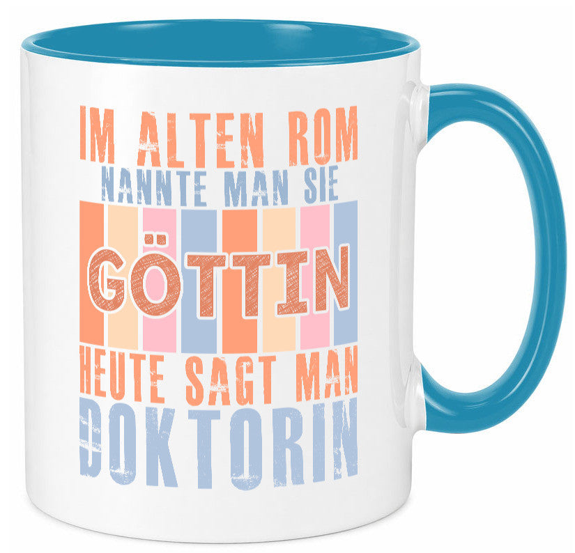 Heute sagt man: Doktorin | Doktorand Doktortitel Geschenk Humor Geschenkidee