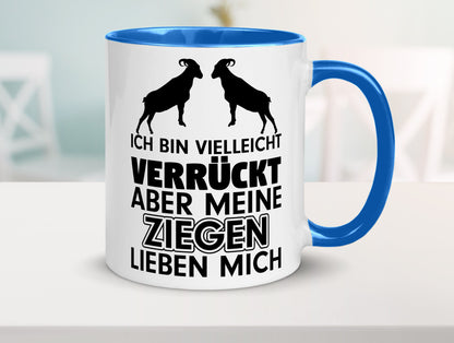 Meine Ziegen | Hirte Tasse Bauernhof Hirtin Bauer Humor Geschenkidee