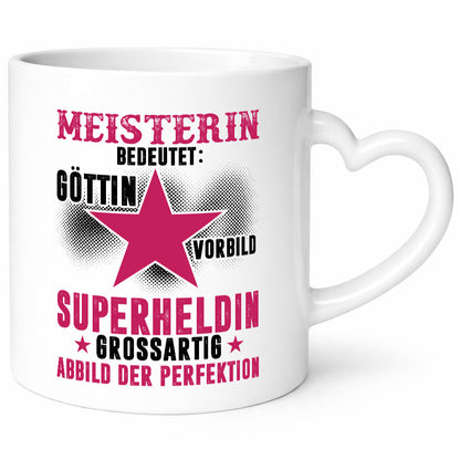 Bedeutung von Meisterin | Meisterbrief Geschenk Humor Geschenkidee lustiger